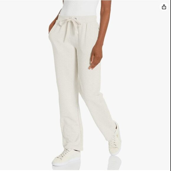 Danskin Women's Scuba Straight Leg Pant Cream Size L - Picture 1 of 3